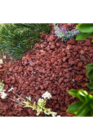 Kırmızı Pomza 20 Lt 5-10 mm Taşı Kırmızı Pomza