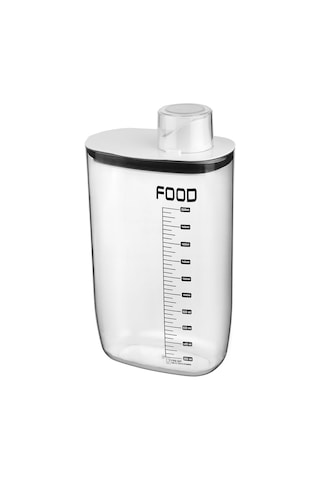 3 Lü Çok Amaçlı Erzak Kabı 2100 Ml Beyaz