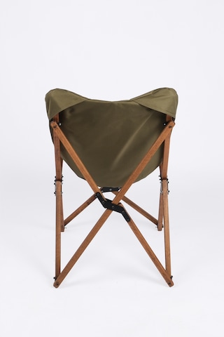 Bag The Joy Ahşap Kahverengi İskelet - Haki Kılıf Sandalye