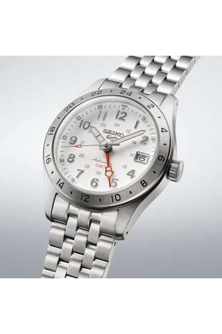 Seiko 5 Sports Gmt Ssk059k Erkek Kol Saati Ssk059 Metalik Gri