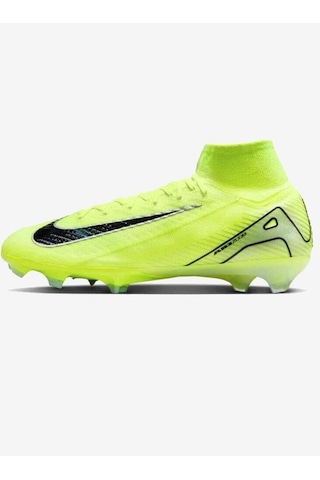 Nike Zm Superfly 10 Elite Fg Erkek Çim Zemin Kramponu Neon Yeşil