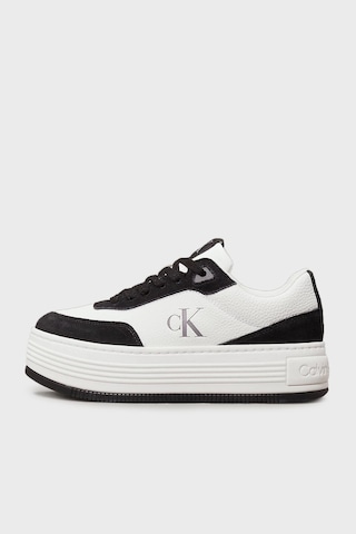 Calvin Klein Bayan Ayakkabı Yw0yw01797 01w Beyaz-siyah Beyaz-siyah Beyaz - Siyah
