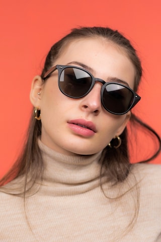 Focus On TS014 Moses Matte Black Polarize Kadın Güneş Gözlüğü