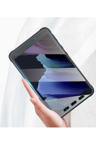 Zore Galaxy Tab Active 3 T577 Uyumlu Msra Tablet Temperli Cam Ekran Koruyucu-renksiz