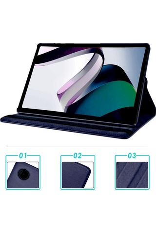 Xiaomi Uyumlu Redmi Pad Zore Dönebilen Standlı Kılıf