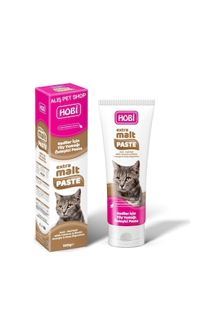 Hobi Extra Malt Paste Kediler İçin Tüy Yumağı Önleyici Pasta 100 G