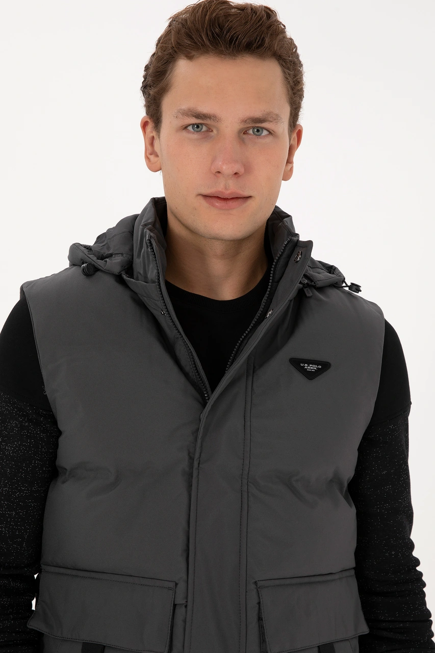 U.s. Polo Assn. Erkek Gri Yelek Dokuma 50310317-vr024 Gri
