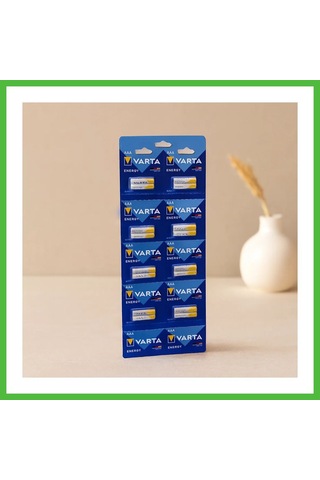 Vaveni İnce Alkalin Pil 10'li Paket Arz