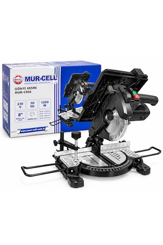 Mur-cell Mur-c106 1200w 8 İnç 210 Mm Profesyonel Gönye Kesme Makinesi