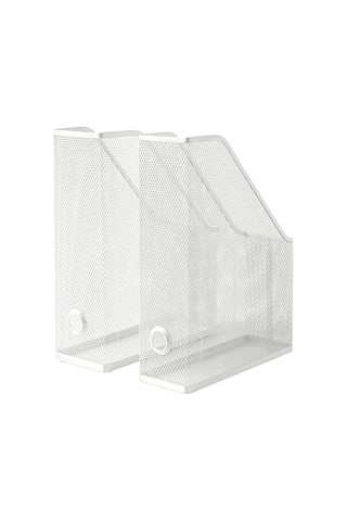 Ikea Drönjöns Dosyalık, Beyaz, 2 Adet