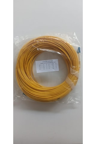 Fiber optik Patch kablo LC-LC Single Mode 9/125 DX 2.0mm 50 metre