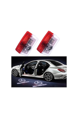 Hdm Mercedes W177 Kapı Altı Hayalet Logo 2018-2023 Arası Modellere Uyumlu