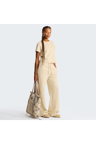 The North Face Essential Light Wide Leg Kadın Krem Pantolon Nf0a8gqzdom1