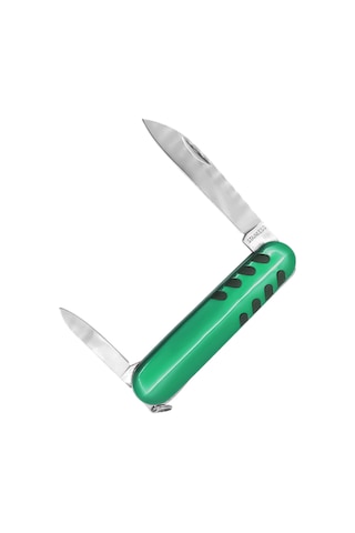 Argeus Çift Ağızlı Cep Kamp Çakısı Yeşil K5017-8 Çok Renkli