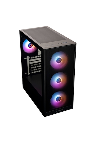 Bitfenix Grafi Black 4x120mm Frgb Fan Mesh Temperli Cam Usb 3.0 Mid Tower Atx Gaming Kasa Bfc-grm-kkgsk-4f