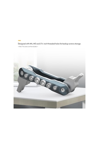 Reedark 6 Fonksiyonlu Katlanabilir Tornavida Ve Altıgen Anahtar Takımı - Taşınabilir Çok Amaçlı Alet Seti