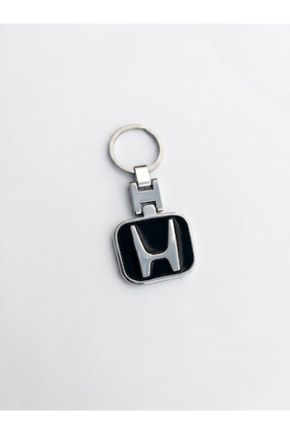 Honda İle Uyumlu Siyah Metal Anahtarlık Aksesuar Civic Jazz City
