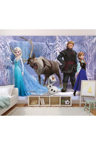 Elsa Karlar Ülkesi Duvar Kağıdı Çocuk Odaları Için Frozen (397455034)