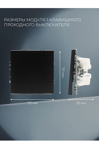 Laıtys Tekli Siyah Çerçevesiz Anahtar 259439773