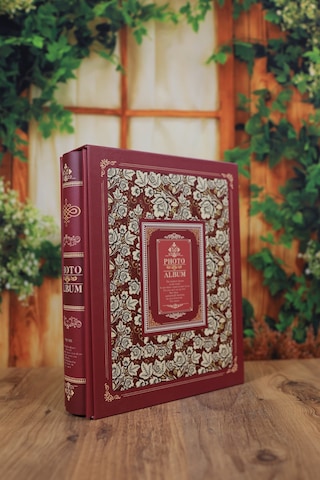 Nrcn 10x15 Cm 200'lük Desenli Ve Kutulu Deluxe Fotoğraf Albümü