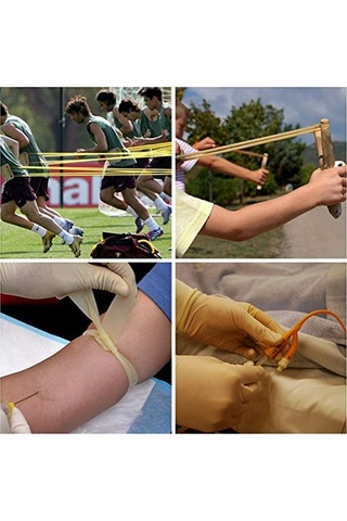 2 Metre Serum Lastiği. 2-4Mm Turnike Dren Lastiği. Sapan Lastiği