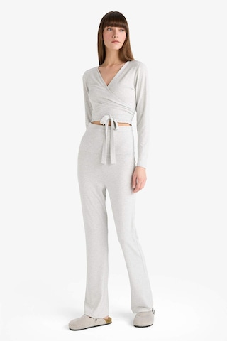 Defacto İspanyol Paça Tayt Pantolon-fall İn Love Loungewear G0007ax25wngr93 Gri