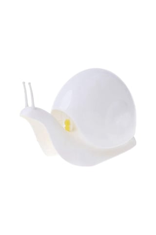 Xiaaokeji Sevimli Salyangoz Sabunluk Mutfak Banyo Vb. 120ml Beyaz Beyaz