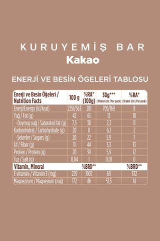 Fellas Kuruyemiş Bar Deneme Paketi X 6