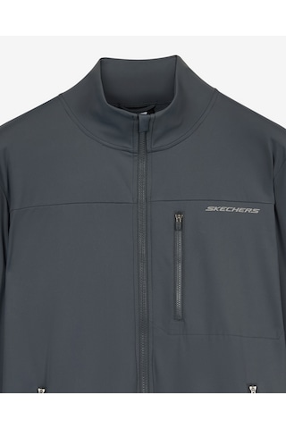 Skechers M Micro Jacket Erkek Gri S2620068-3998