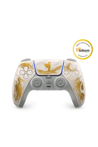 Sony Playstation Dualsense Ghost Of Yotei Gold Edition Sınırlı Sürüm Bilkom Garantili Beyaz