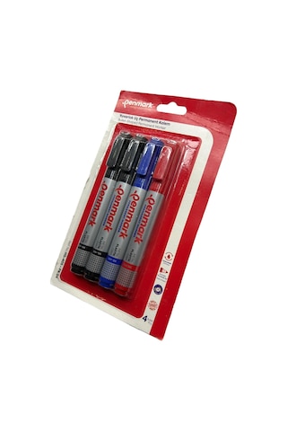 Permanent Marker Yuvarlak Uç 4 Lu Vakumlu Blister 8683181701823 Hs-405-pk 04 709713