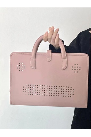 Dizüstü Bilgisayar İçin Koruyucu Kılıf Taşıma Çantası 15,6-16 Inc Uyumlu Pembe