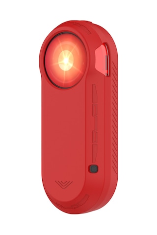 Garmin Varia Rtl515 Bisiklet Işık Radar Koruma Kolu Silikon Kılıf Toz Geçirmez Yumuşak Kapak-Kırmızı