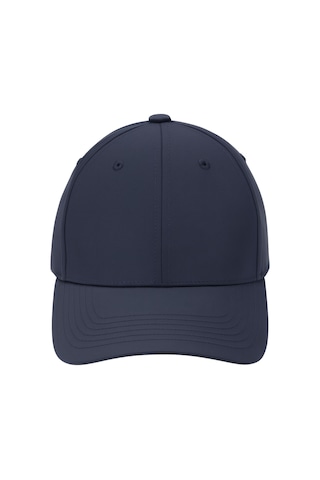 Perlotus Unisex Spor Kep Şapka Mikro Polyester Kumaş 6 Parça Ayarlanabilir Metal Tokalı Lacivert