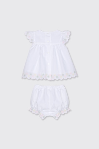 Panço Patachou Yenidoğan 2'li Beyaz Şortlu Takım 2611GN17008
