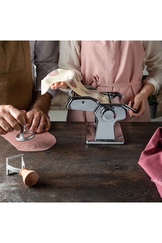 Atlas 150 Manuel Makarna Makinası + 2 Adet Classic Line Istampa Diğer