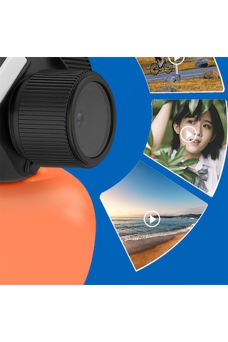 Neevoyu Y3000 Mini Spor Kamera 1080p Hd 0.96 İnç Ekranlı Dikey Kayıtcı Bisiklet Motosiklet Araç İçin Taşınabilir Dijital Kameralar