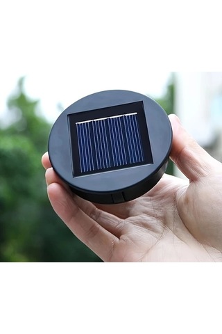 Xuweiwei 4 Paket 2 Adet Değiştirme Güneş Işığı Parçası 10 Lümen Led Su Geçirmez Üst Kiti Dış Mekan Dıy Avizeler İçin