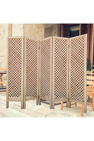 Paravan 5 Kanatlı Oda Bölme