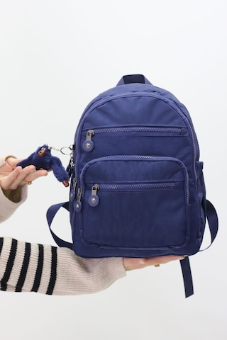Sevimli Peluş Figürlü Günlük Kadın Sırt Çantası Şık, Kullanışlı, Okula Ve Seyahate Uygun Lacivert