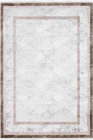 Vivaldi Nüans 1047 Vizon Serisi Akrilik Salon Oturma Yatak Odası Halısı Vizon