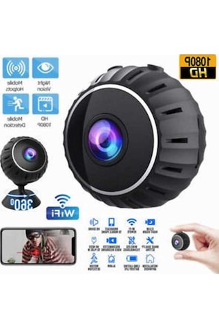 Maoyaya A9 Pro X10 Mini Wifi Güvenlik Kamerası, Gece Görüşlü Ve Uzaktan İzleme