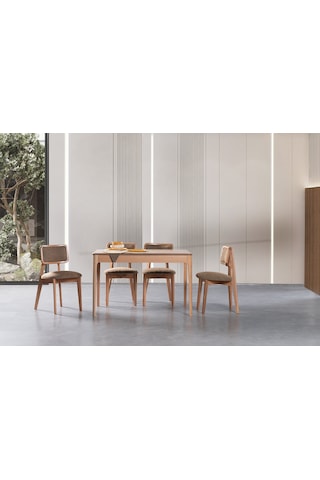 Urbanis Açılır Yemek Masası 170'lik Natural