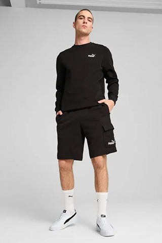 Puma Ess No. 1 Logo Erkek Şort Siyah
