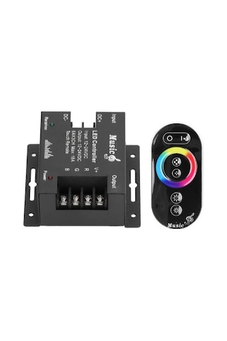 Dokunmatik Touch RGB Şerit Led Kumanda Müzik Ses Kontrol Devresi