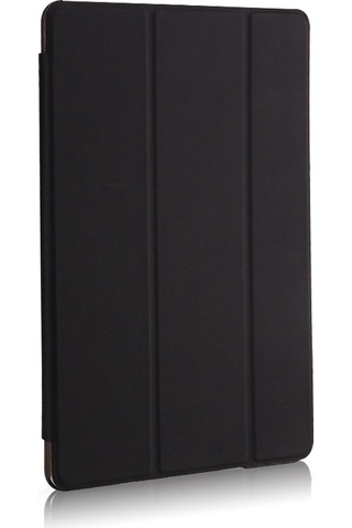 Microsonic iPad Uyumlu Pro 12.9 Uyumlu`` 2022 6. Nesil Kılıf (A2436-A2764-A2437-A2766) Slim Translucent Back Smart Cover Siyah