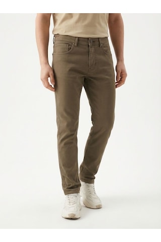 Regular Fit Erkek Pantolon Vizon