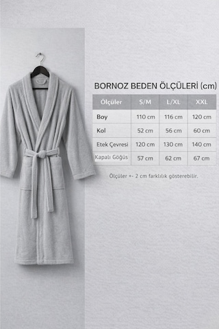 Premium Pamuklu Unisex Bornoz - Yumuşak Dokulu Hızlı Kuruyan Canlı Renkli Bornoz Yeşil L - Xl Yeşil