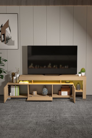 Luma Led Işıklı Tv Ünitesi Miro