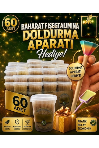 Baharat Fişeği 60 Lı